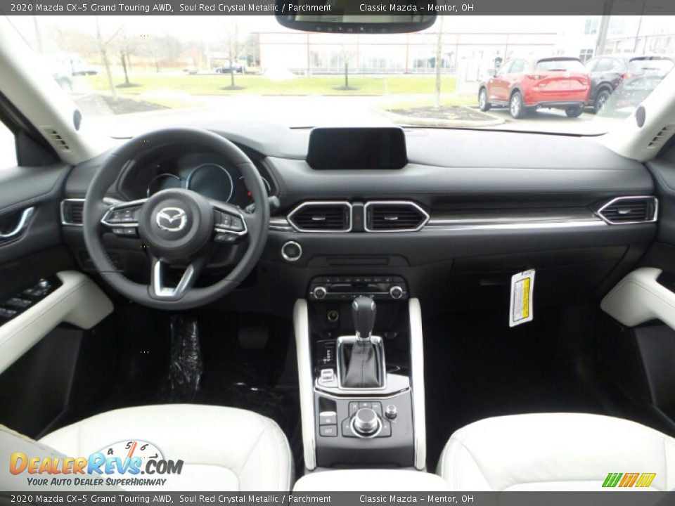 2020 Mazda CX-5 Grand Touring AWD Soul Red Crystal Metallic / Parchment Photo #10