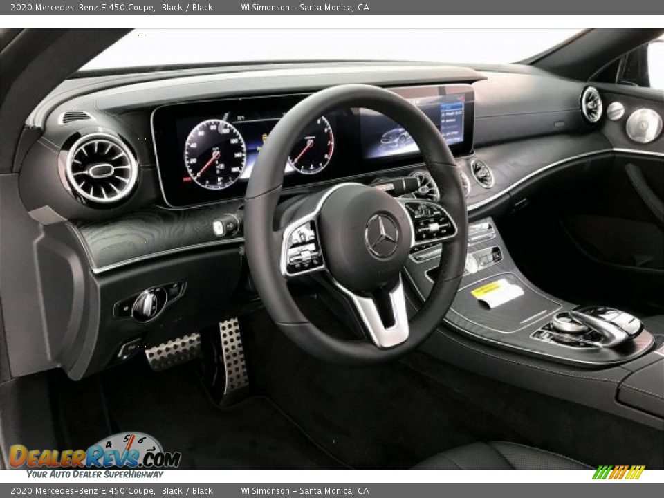 2020 Mercedes-Benz E 450 Coupe Black / Black Photo #4