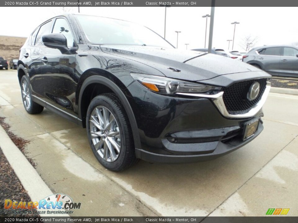2020 Mazda CX-5 Grand Touring Reserve AWD Jet Black Mica / Black Photo #1