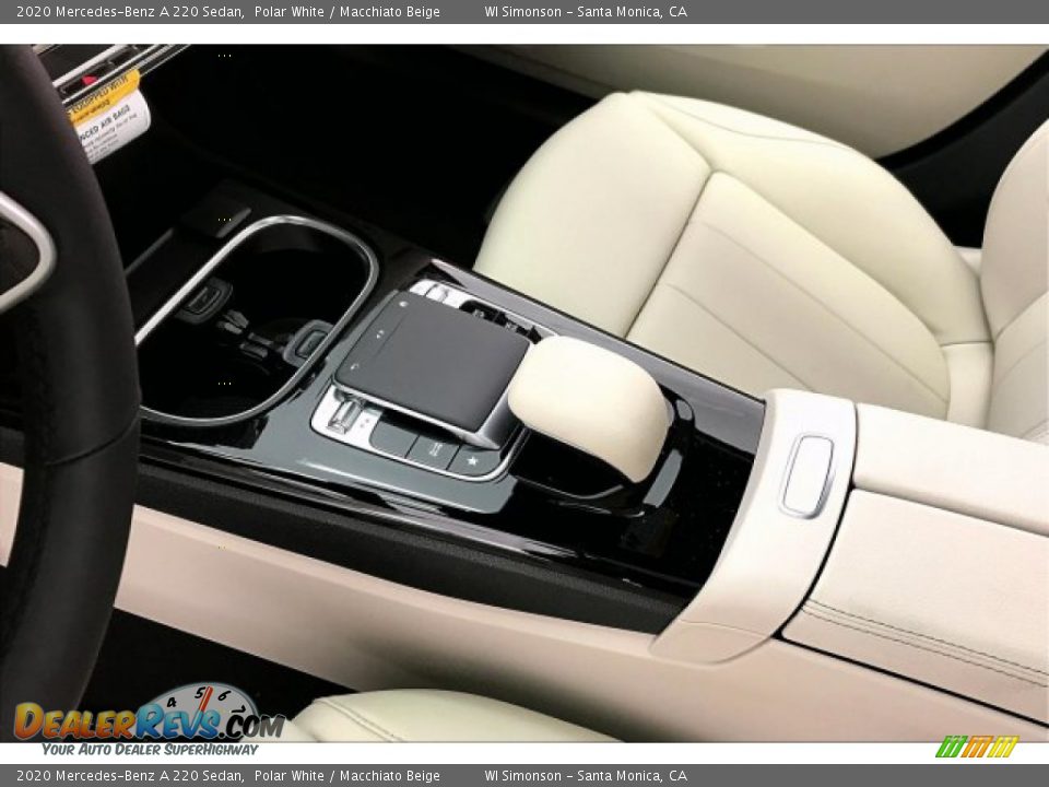 2020 Mercedes-Benz A 220 Sedan Polar White / Macchiato Beige Photo #7