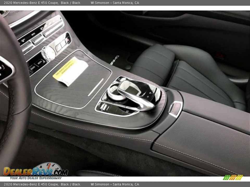 2020 Mercedes-Benz E 450 Coupe Black / Black Photo #7