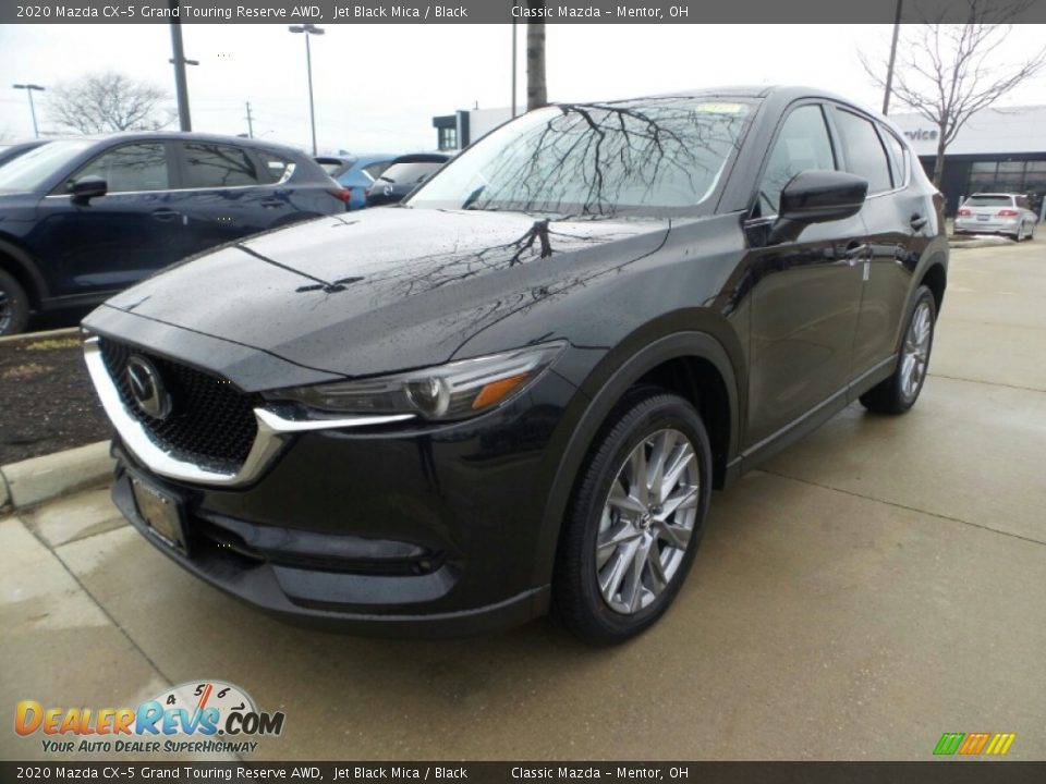 2020 Mazda CX-5 Grand Touring Reserve AWD Jet Black Mica / Black Photo #3