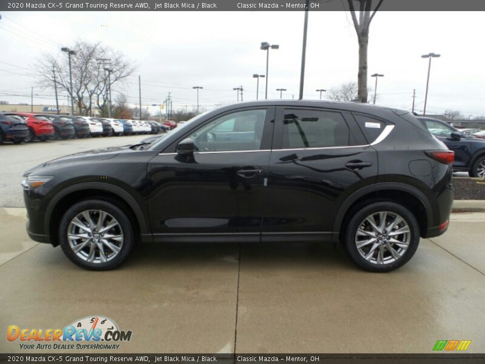 2020 Mazda CX-5 Grand Touring Reserve AWD Jet Black Mica / Black Photo #4