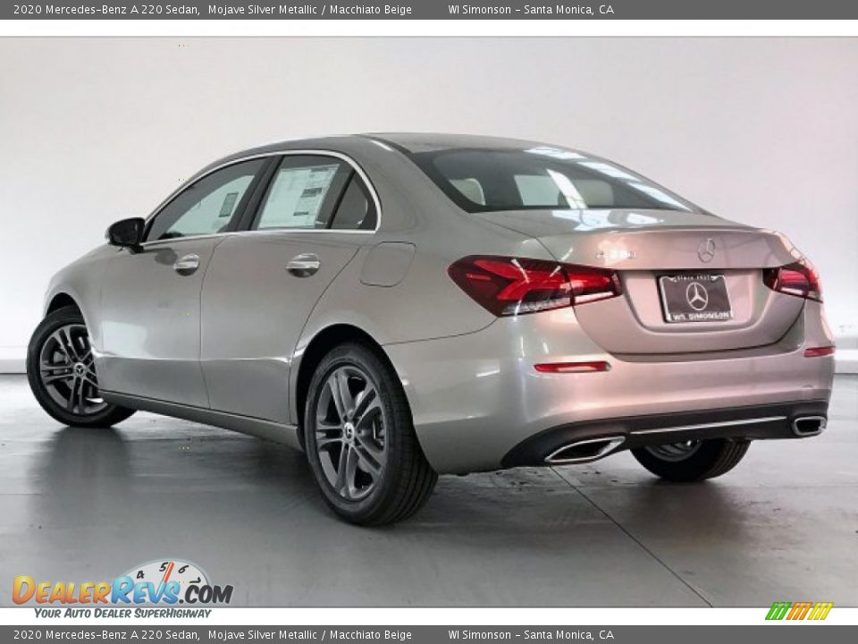 2020 Mercedes-Benz A 220 Sedan Mojave Silver Metallic / Macchiato Beige Photo #2