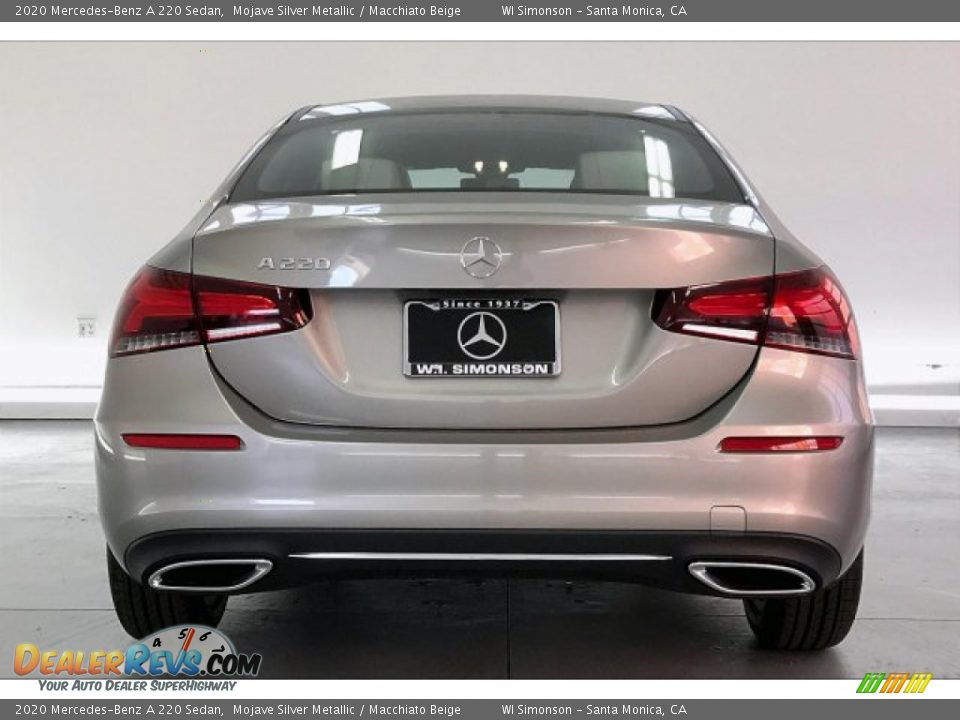 2020 Mercedes-Benz A 220 Sedan Mojave Silver Metallic / Macchiato Beige Photo #3