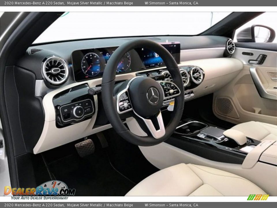 2020 Mercedes-Benz A 220 Sedan Mojave Silver Metallic / Macchiato Beige Photo #4