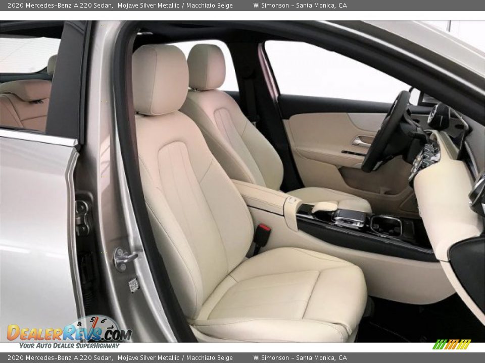 2020 Mercedes-Benz A 220 Sedan Mojave Silver Metallic / Macchiato Beige Photo #5