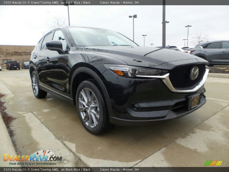 2020 Mazda CX-5 Grand Touring AWD Jet Black Mica / Black Photo #1
