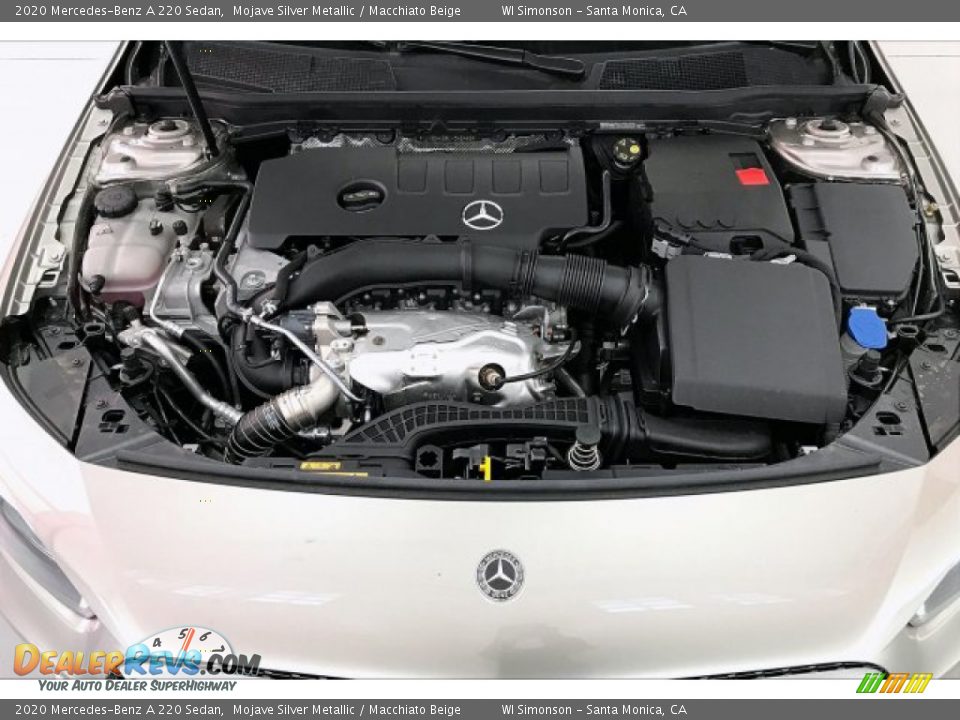 2020 Mercedes-Benz A 220 Sedan Mojave Silver Metallic / Macchiato Beige Photo #8