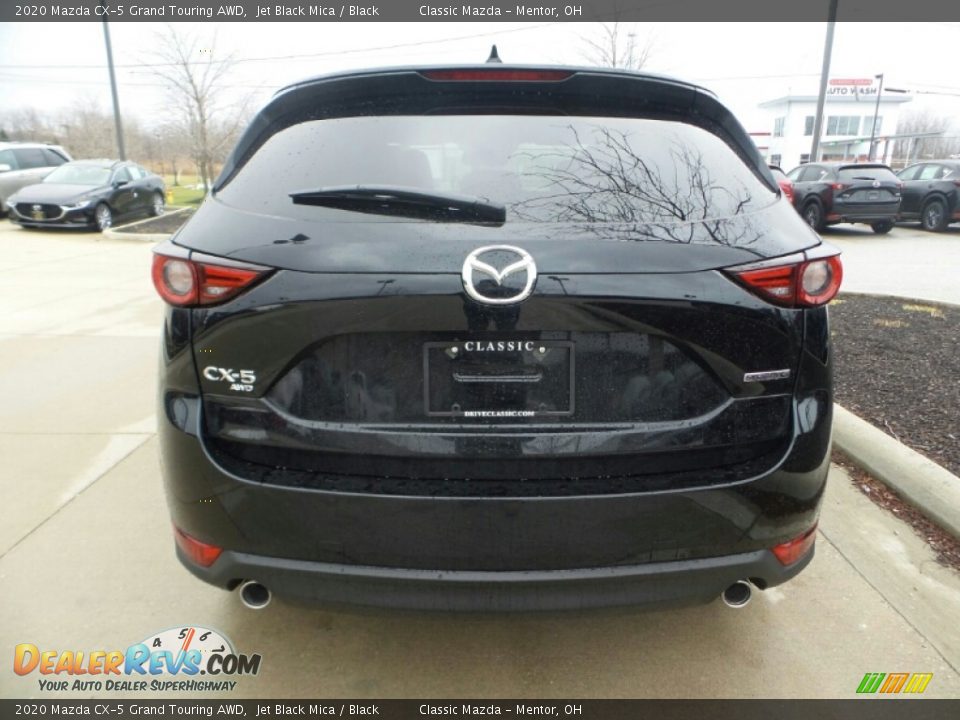2020 Mazda CX-5 Grand Touring AWD Jet Black Mica / Black Photo #6
