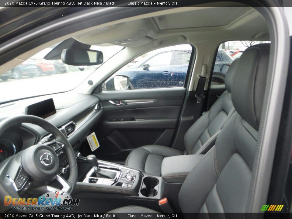 2020 Mazda CX-5 Grand Touring AWD Jet Black Mica / Black Photo #8