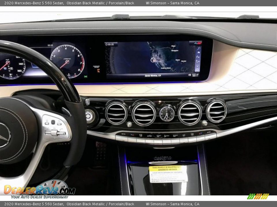 Controls of 2020 Mercedes-Benz S 560 Sedan Photo #6