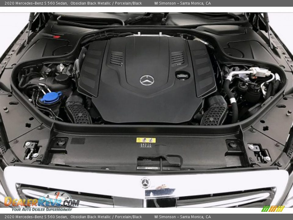 2020 Mercedes-Benz S 560 Sedan 4.0 Liter DI biturbo DOHC 32-Valve VVT V8 Engine Photo #8