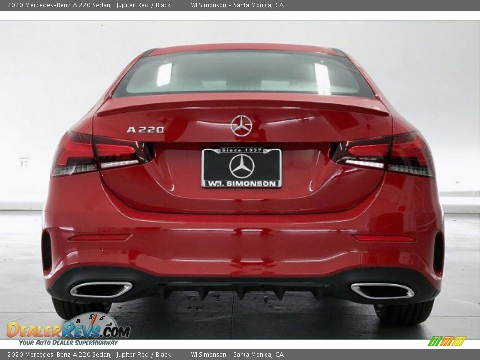 2020 Mercedes-Benz A 220 Sedan Jupiter Red / Black Photo #3