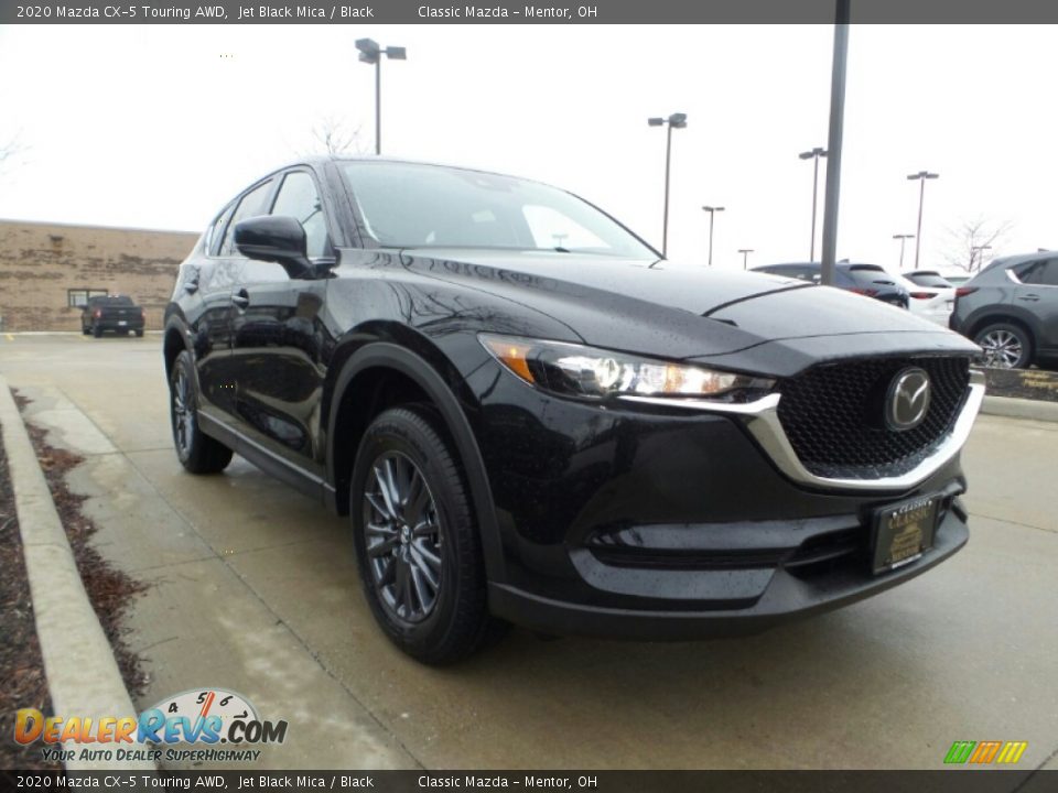 2020 Mazda CX-5 Touring AWD Jet Black Mica / Black Photo #1