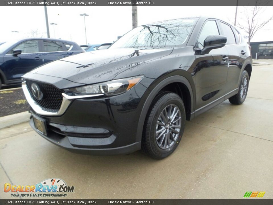 2020 Mazda CX-5 Touring AWD Jet Black Mica / Black Photo #3