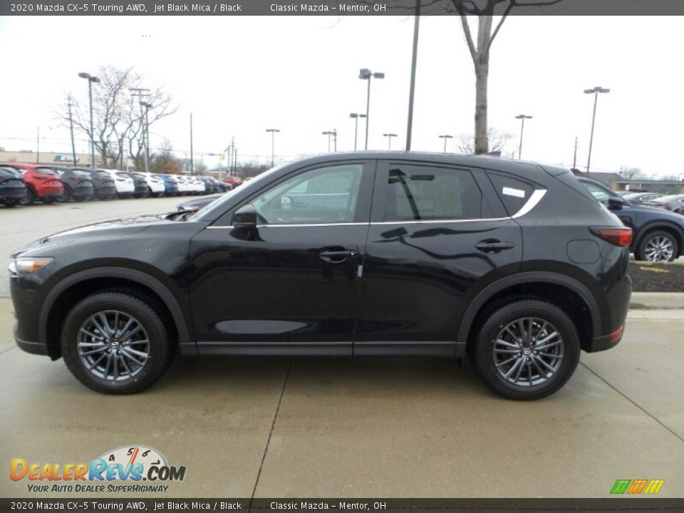 2020 Mazda CX-5 Touring AWD Jet Black Mica / Black Photo #4