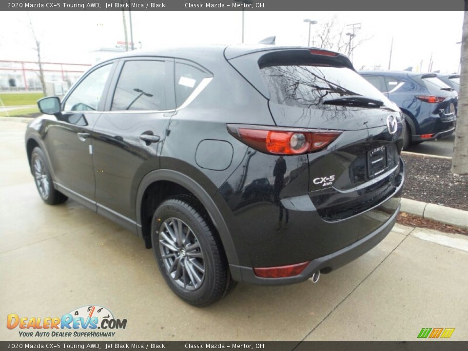 2020 Mazda CX-5 Touring AWD Jet Black Mica / Black Photo #5