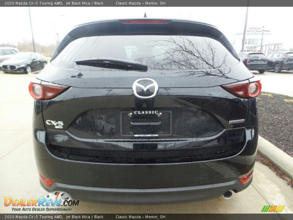 2020 Mazda CX-5 Touring AWD Jet Black Mica / Black Photo #6