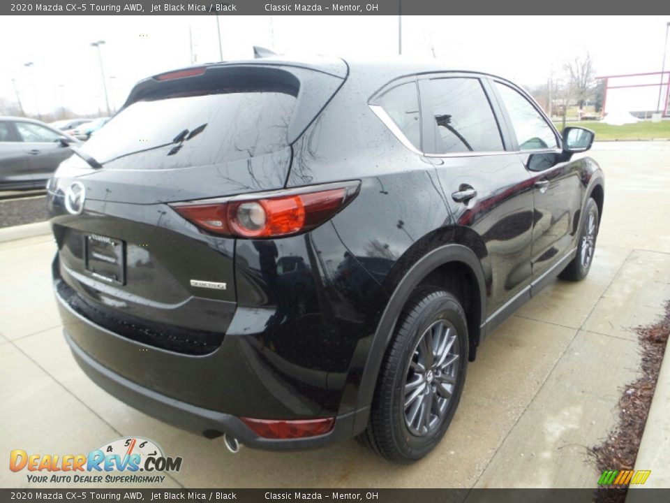 2020 Mazda CX-5 Touring AWD Jet Black Mica / Black Photo #7