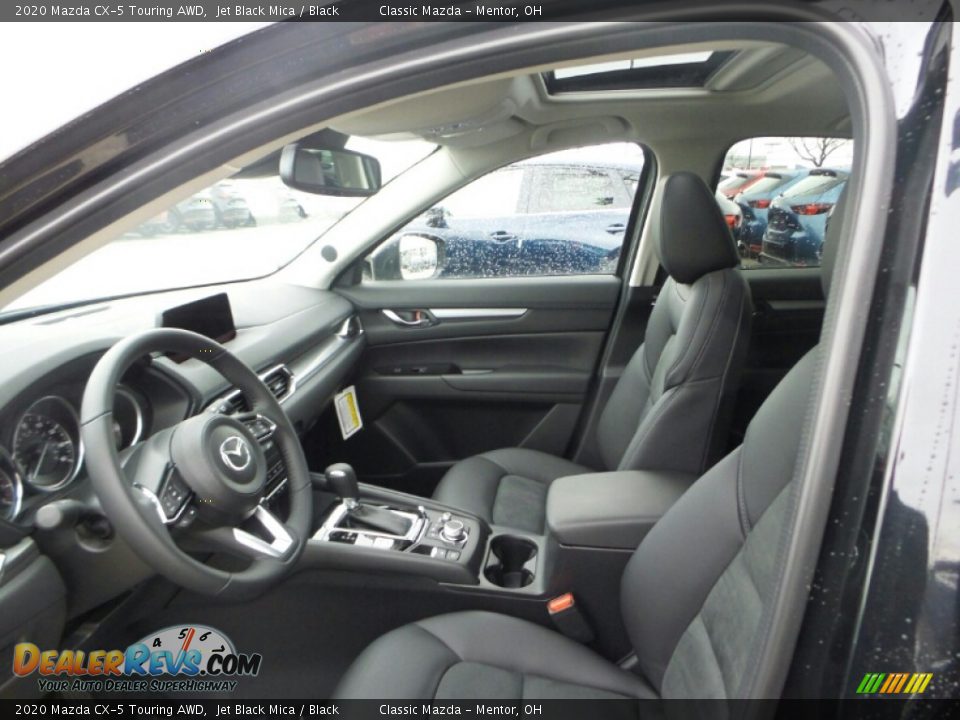 2020 Mazda CX-5 Touring AWD Jet Black Mica / Black Photo #8