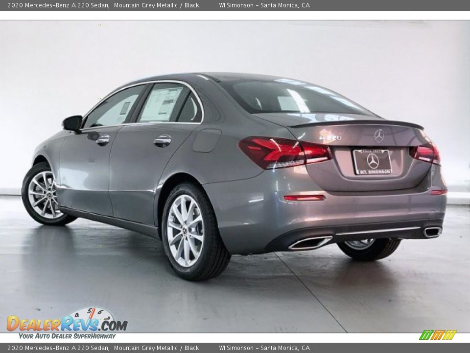 2020 Mercedes-Benz A 220 Sedan Mountain Grey Metallic / Black Photo #2