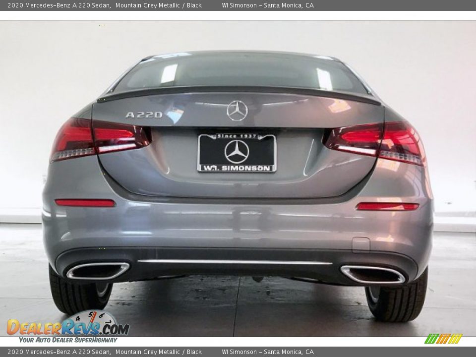 2020 Mercedes-Benz A 220 Sedan Mountain Grey Metallic / Black Photo #3