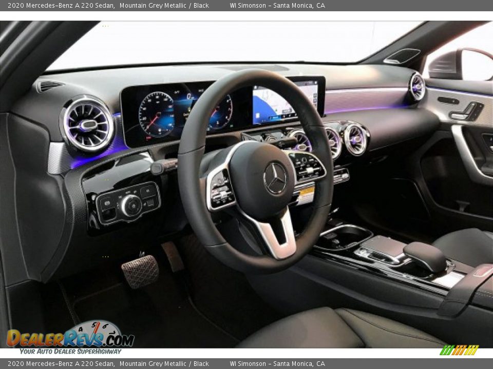 2020 Mercedes-Benz A 220 Sedan Mountain Grey Metallic / Black Photo #4