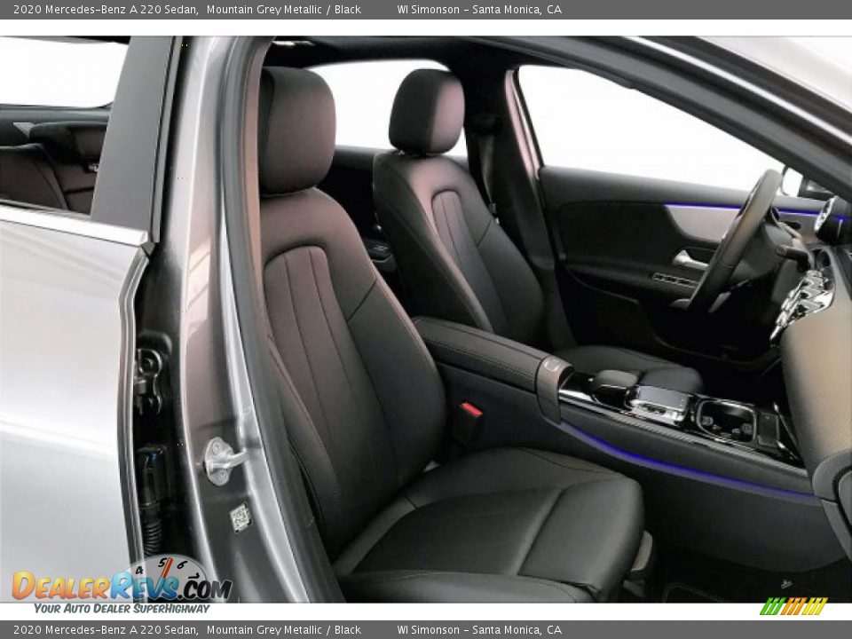 2020 Mercedes-Benz A 220 Sedan Mountain Grey Metallic / Black Photo #5