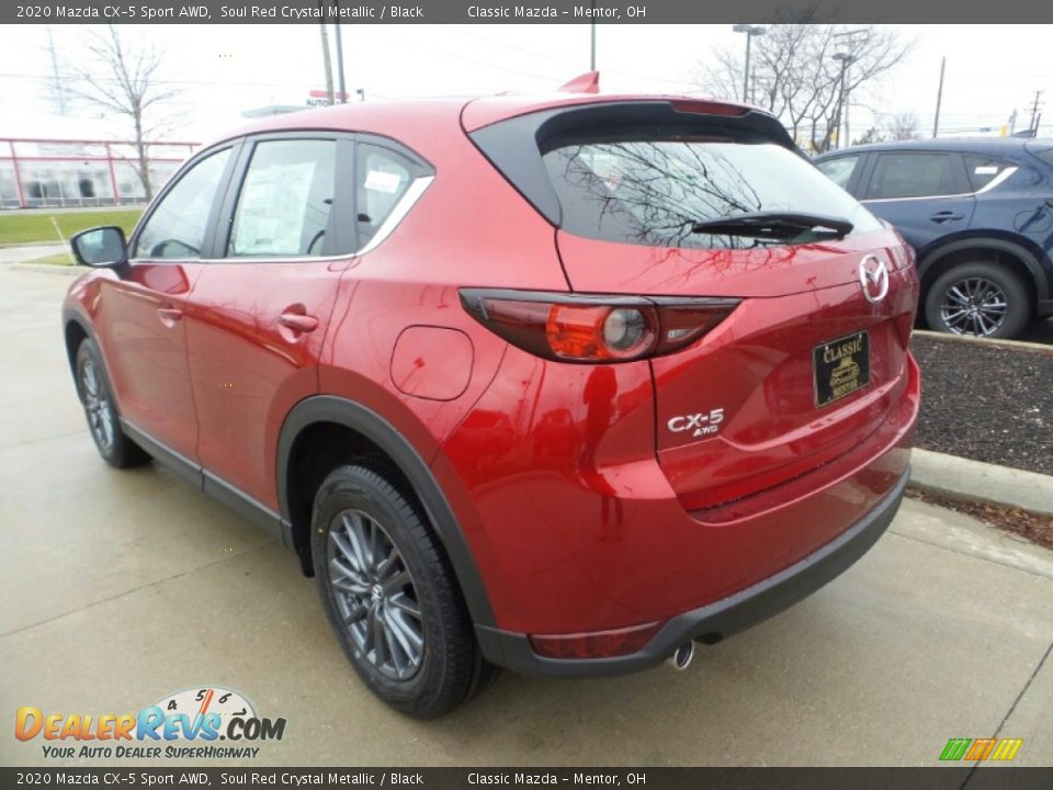 2020 Mazda CX-5 Sport AWD Soul Red Crystal Metallic / Black Photo #5