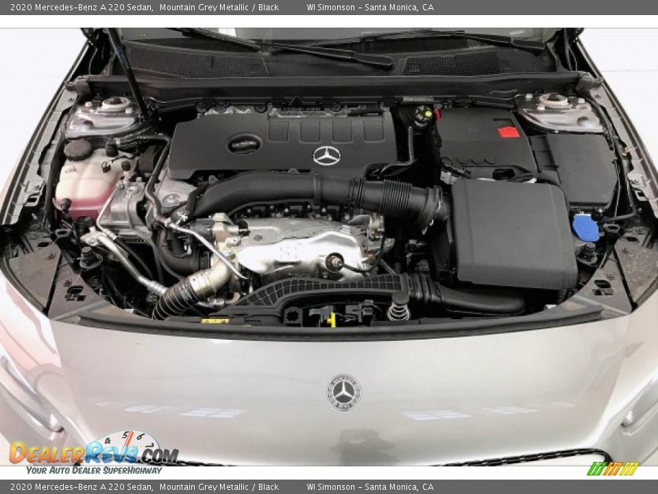 2020 Mercedes-Benz A 220 Sedan Mountain Grey Metallic / Black Photo #8