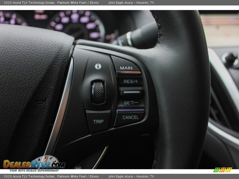 2020 Acura TLX Technology Sedan Platinum White Pearl / Ebony Photo #15