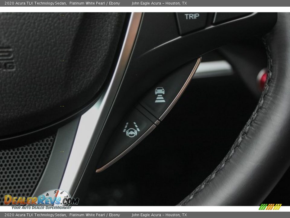 2020 Acura TLX Technology Sedan Platinum White Pearl / Ebony Photo #16