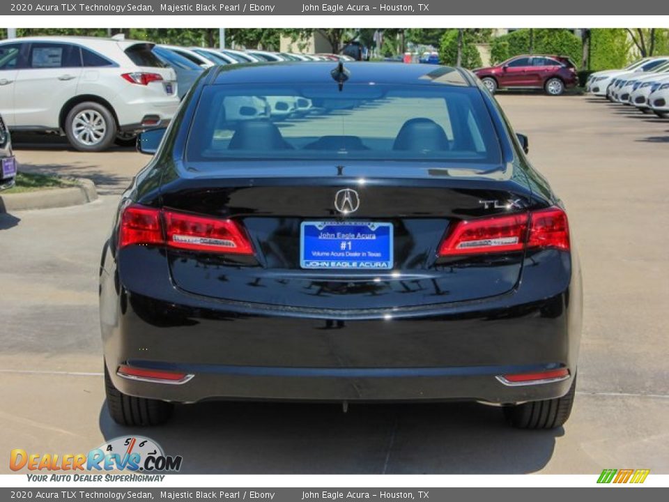 2020 Acura TLX Technology Sedan Majestic Black Pearl / Ebony Photo #4