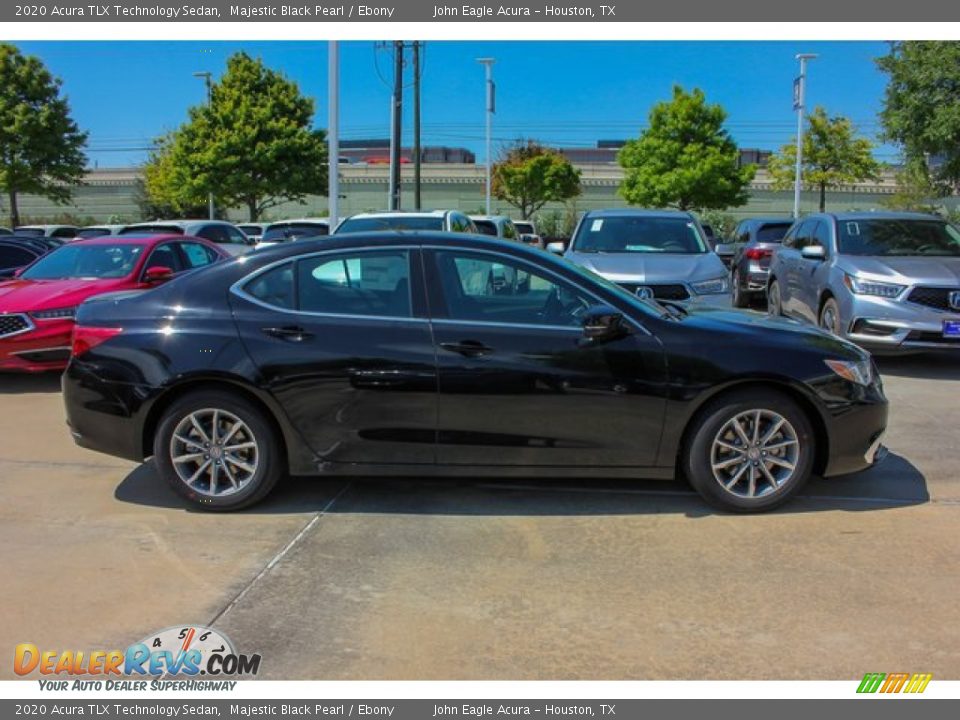 2020 Acura TLX Technology Sedan Majestic Black Pearl / Ebony Photo #6