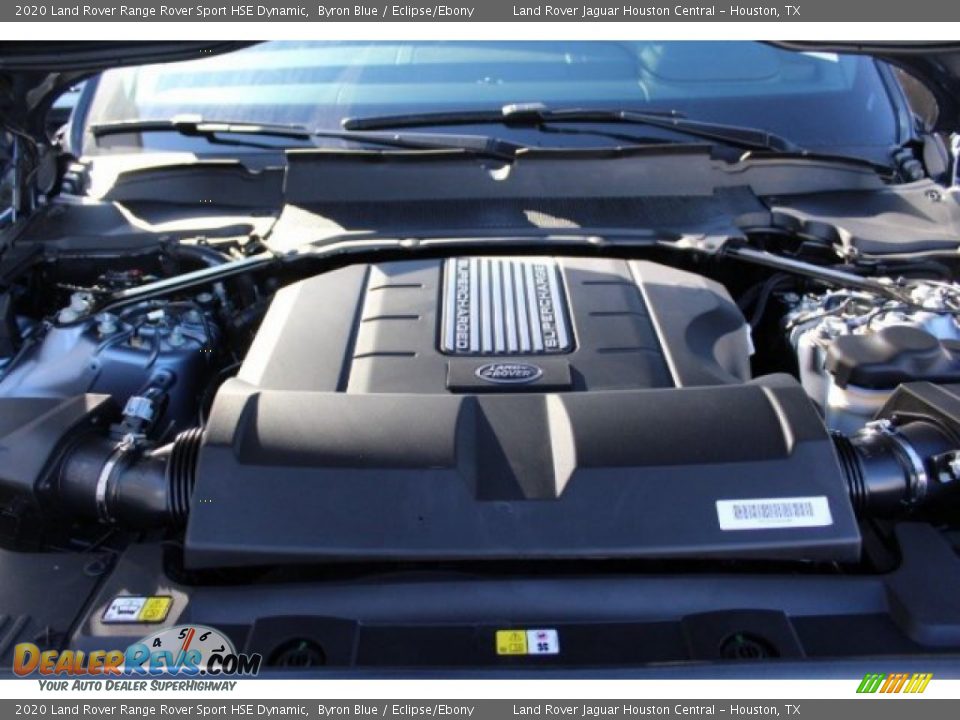 2020 Land Rover Range Rover Sport HSE Dynamic 5.0 Liter Supercharged DOHC 32-Valve VVT V8 Engine Photo #24