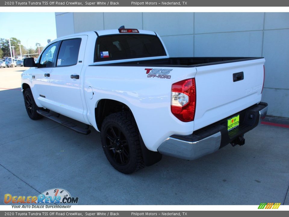 2020 Toyota Tundra TSS Off Road CrewMax Super White / Black Photo #6