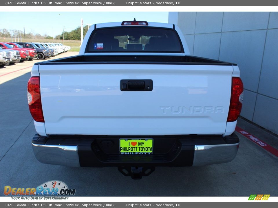 2020 Toyota Tundra TSS Off Road CrewMax Super White / Black Photo #7