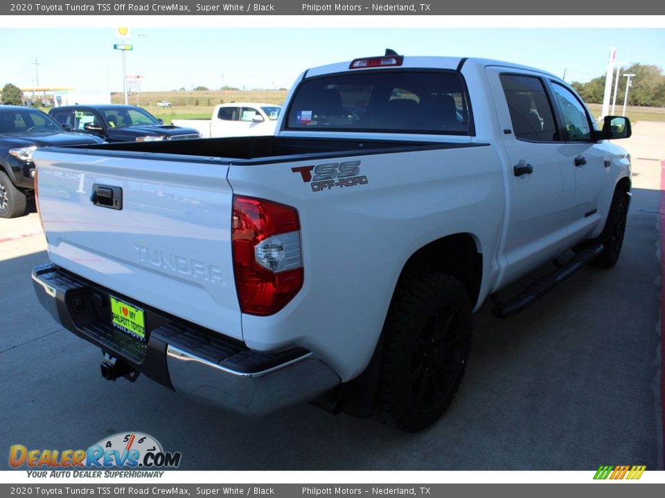 2020 Toyota Tundra TSS Off Road CrewMax Super White / Black Photo #8