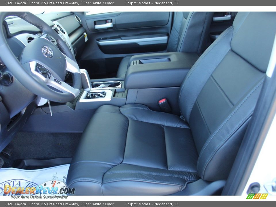 2020 Toyota Tundra TSS Off Road CrewMax Super White / Black Photo #10