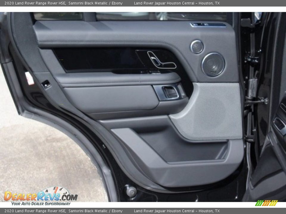 2020 Land Rover Range Rover HSE Santorini Black Metallic / Ebony Photo #22