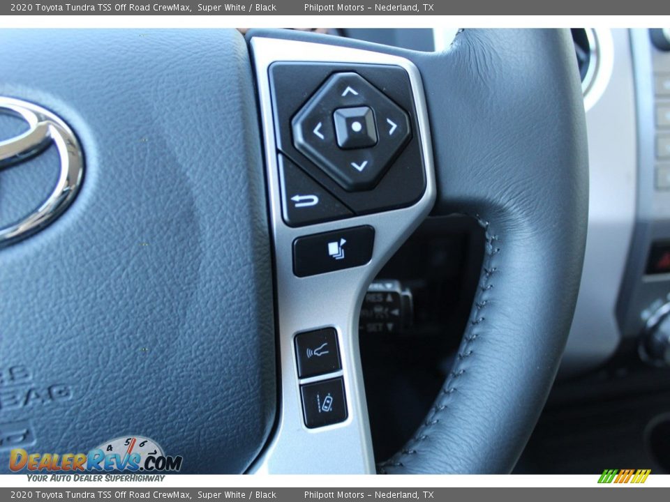 2020 Toyota Tundra TSS Off Road CrewMax Super White / Black Photo #15