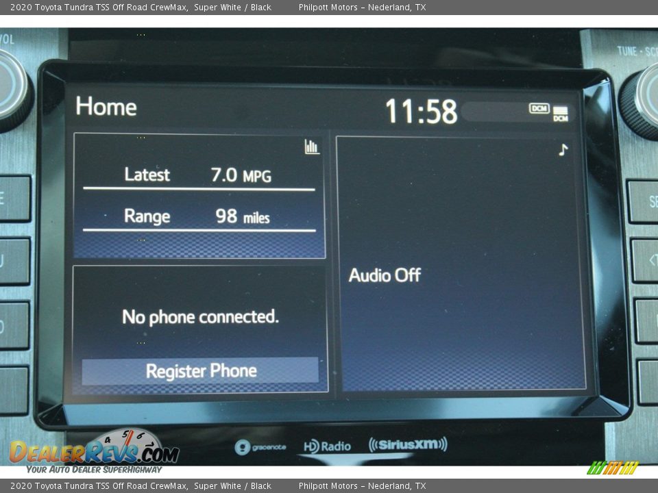 2020 Toyota Tundra TSS Off Road CrewMax Super White / Black Photo #18