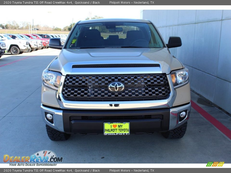2020 Toyota Tundra TSS Off Road CrewMax 4x4 Quicksand / Black Photo #3