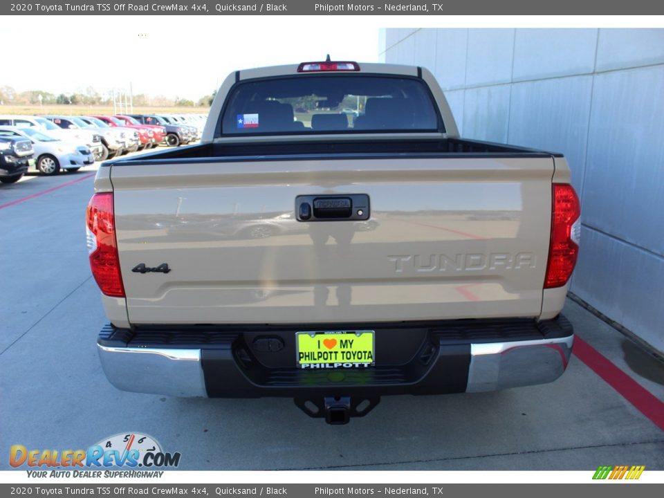 2020 Toyota Tundra TSS Off Road CrewMax 4x4 Quicksand / Black Photo #7