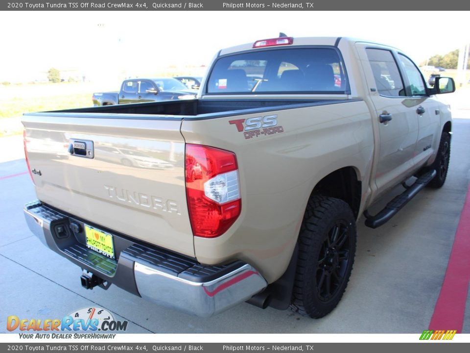 2020 Toyota Tundra TSS Off Road CrewMax 4x4 Quicksand / Black Photo #8