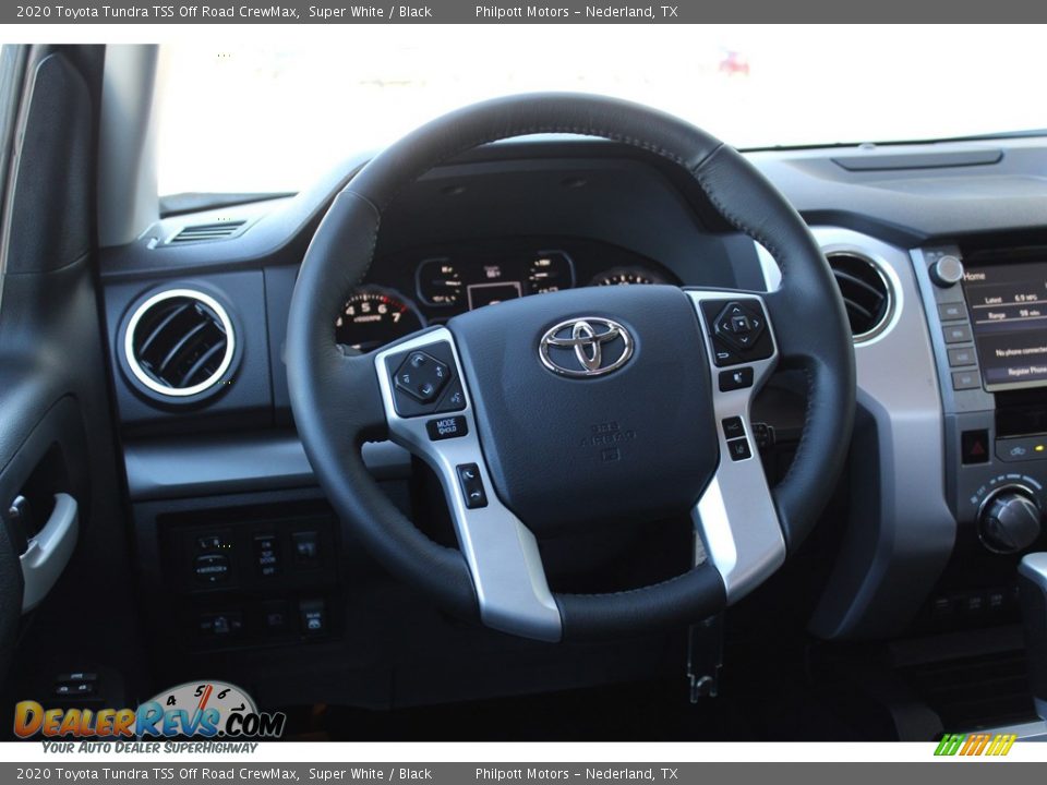 2020 Toyota Tundra TSS Off Road CrewMax Super White / Black Photo #25