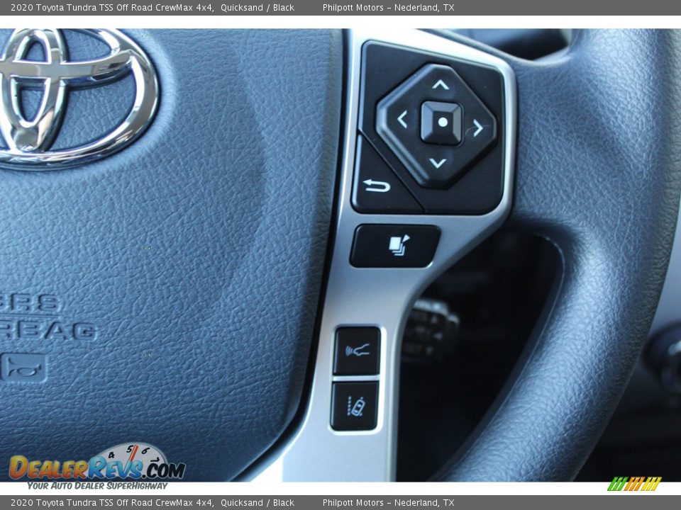 2020 Toyota Tundra TSS Off Road CrewMax 4x4 Quicksand / Black Photo #13