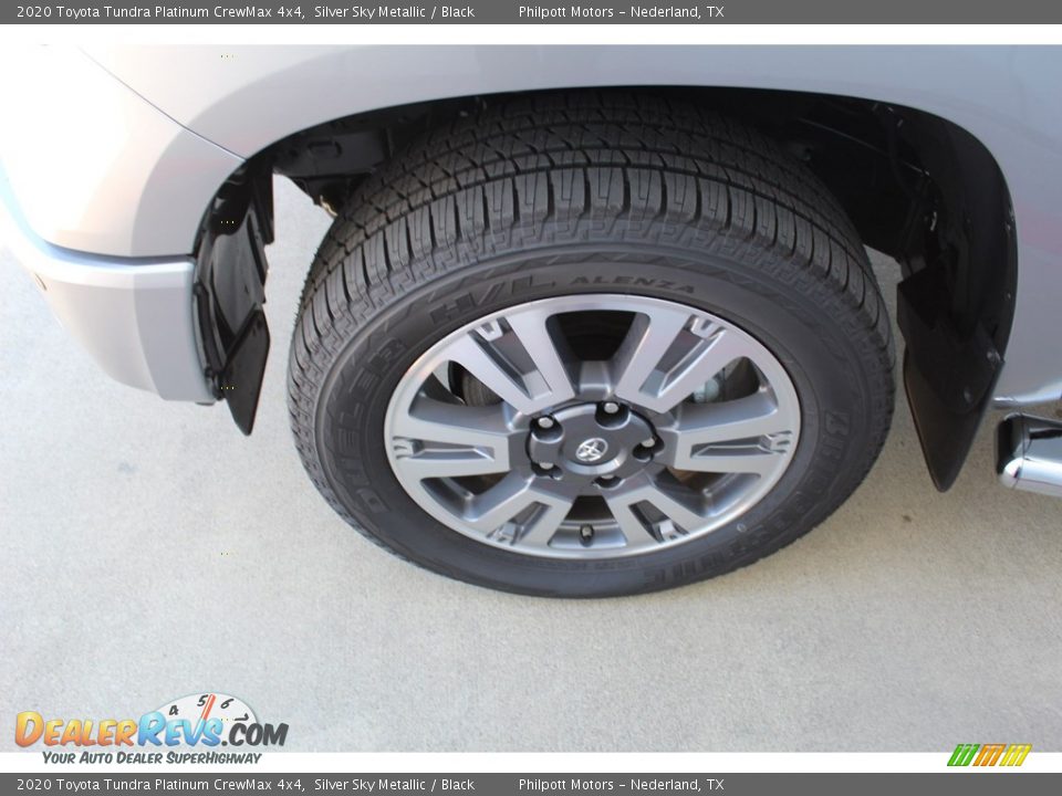 2020 Toyota Tundra Platinum CrewMax 4x4 Silver Sky Metallic / Black Photo #5