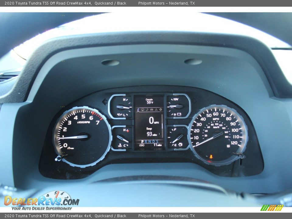 2020 Toyota Tundra TSS Off Road CrewMax 4x4 Quicksand / Black Photo #14